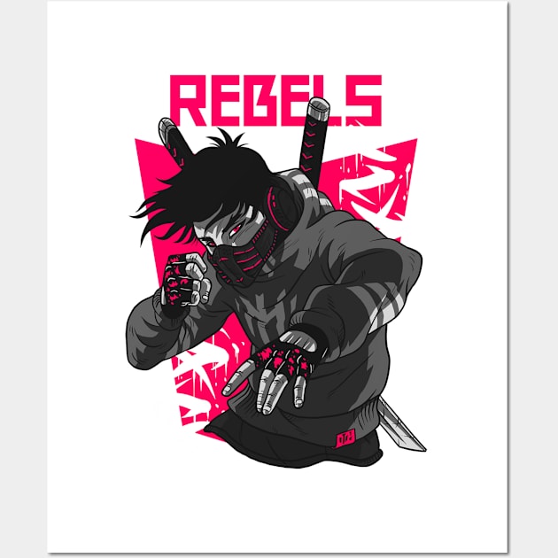 Rebel Wall Art by Houseofwinning